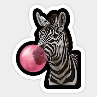 Zebra Group Galaxies Sticker